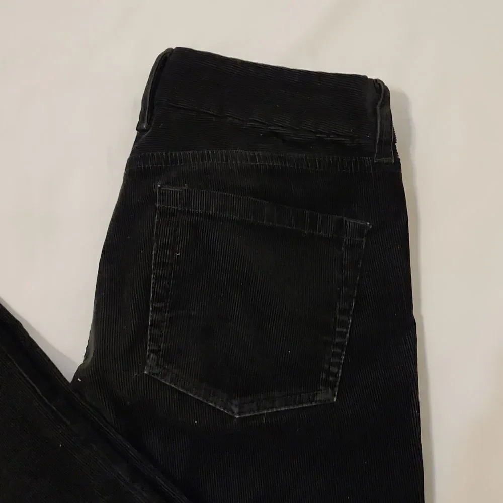 ‎J Crew black corduroy pants 6R